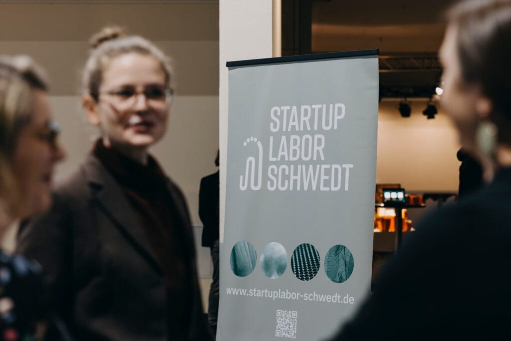 Innovatives Startup Labor Schwedt bei regionalen Netzwerktreffen in Schwedt.